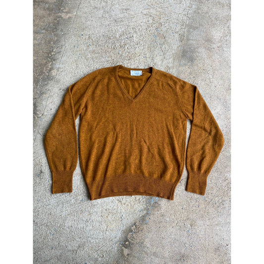 Vintage 60’s Thane ALD Brown Wool Pullover Sweater