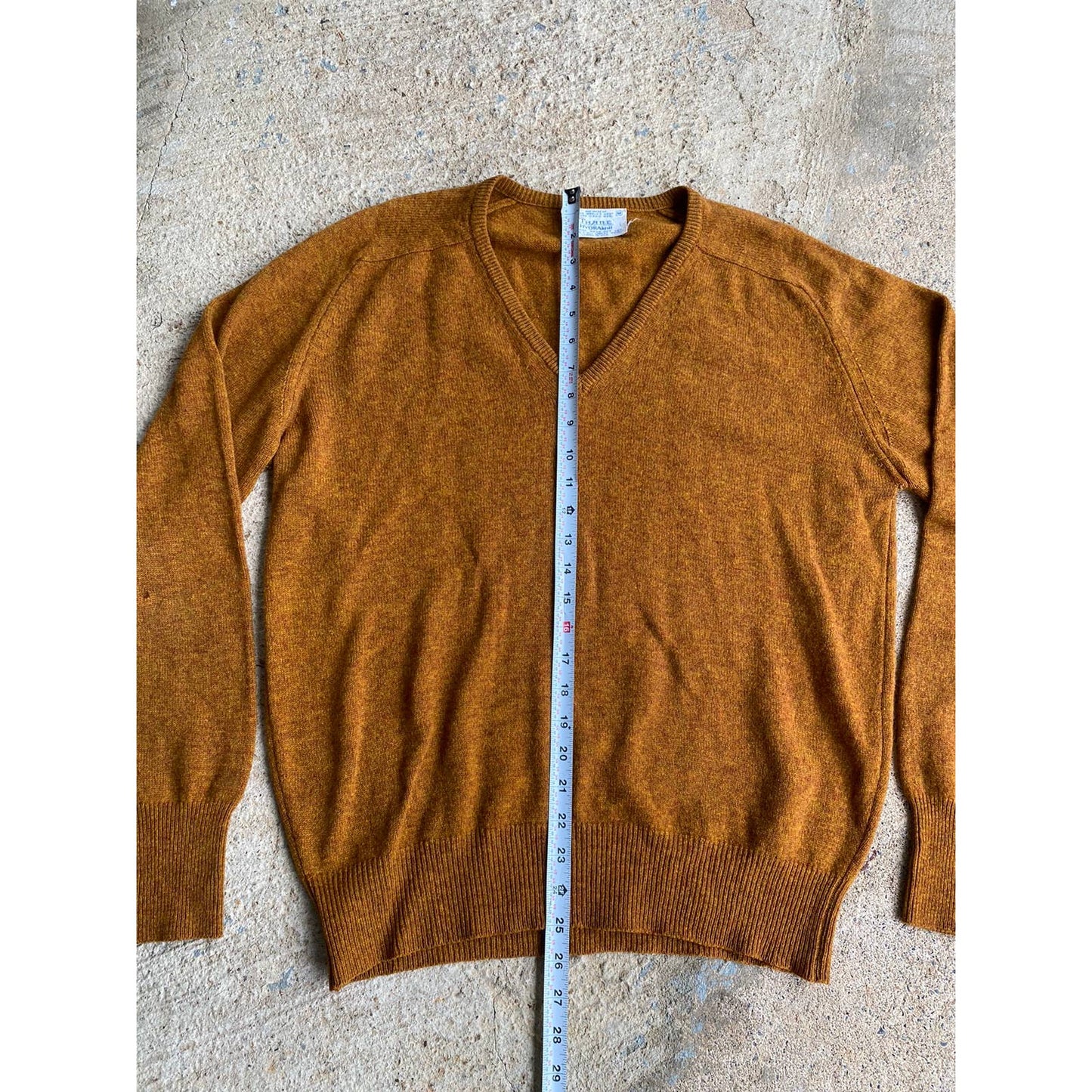 Vintage 60’s Thane ALD Brown Wool Pullover Sweater