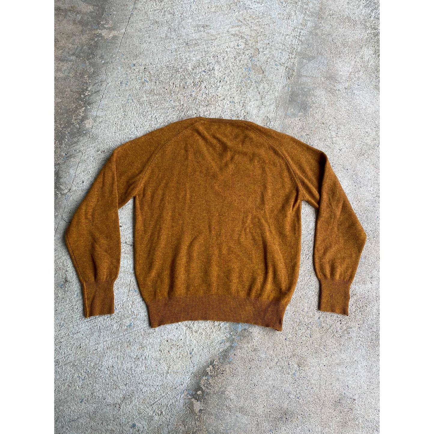 Vintage 60’s Thane ALD Brown Wool Pullover Sweater